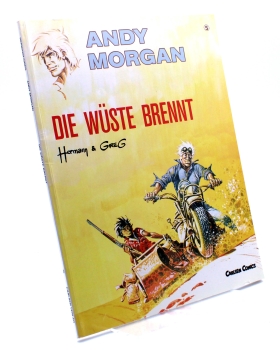 Andy Morgan Comic Album Nr. 5: Die Wüste brennt von Carlsen